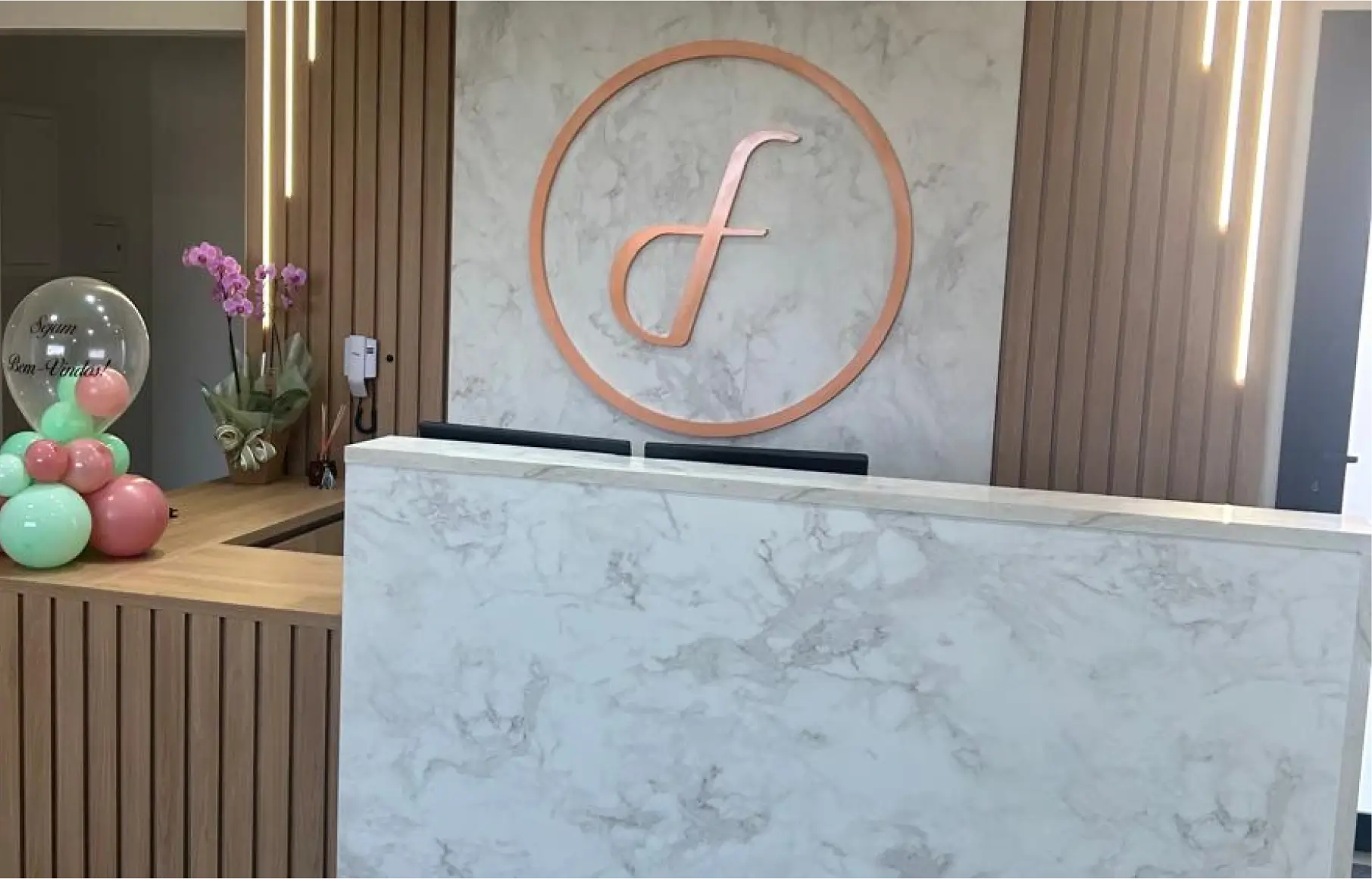 Consultório moderno para atendimentos