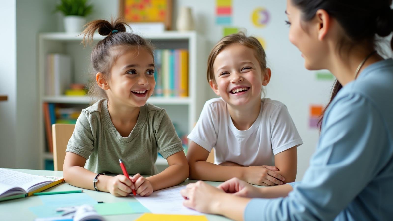 Intervenções terapêuticas coordenadas por uma equipe multidisciplinar, respeitando o tempo e as necessidades únicas de cada criança e adolescente.